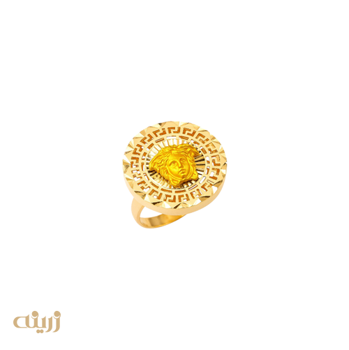 انگشتر طلا طرح ورساچه 