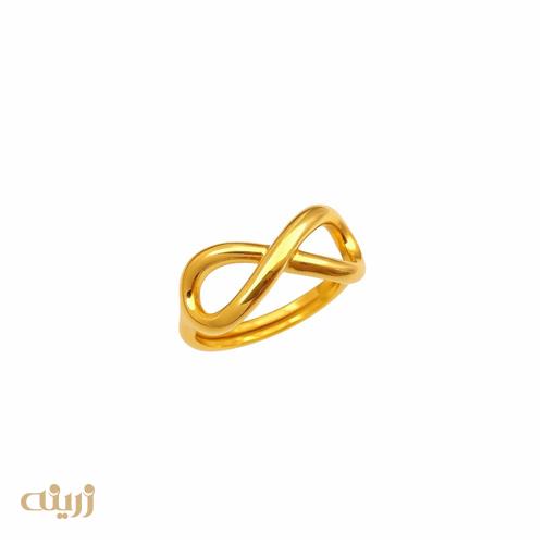 انگشتر طلای بینهایت پروفیلی