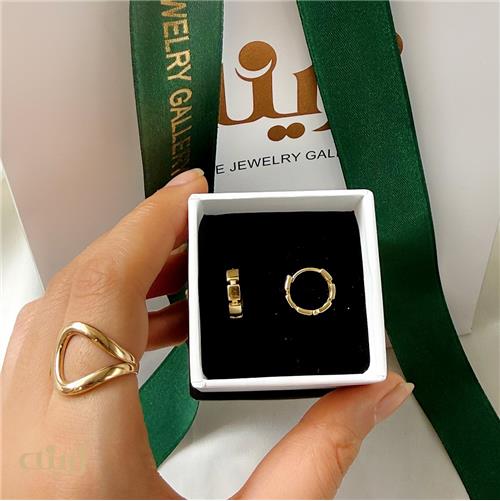 گوشواره کلیپسی آجری