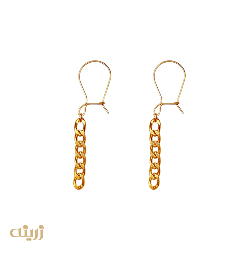 گوشواره عصایی طلا سوپر کارتیه ظریف