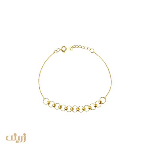 دستبند گوی و حلقه با زنجیر میرو لوکس 