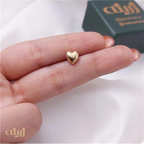 آویز قلب سه بعدی برجسته مینیمال 
