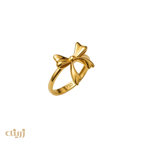 انگشتر طلا پاپیون 