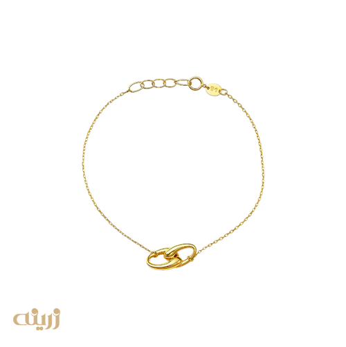 دستبند طلا گره جاودان 
