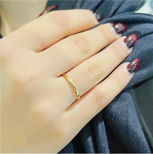 رینگ طلا ساده