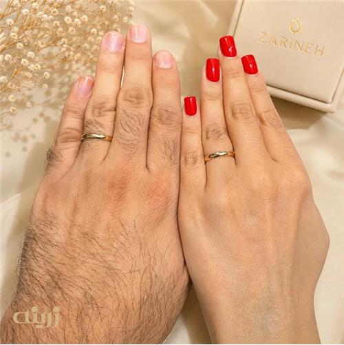 رینگ طلا ساده سوپر لایت کد R0090