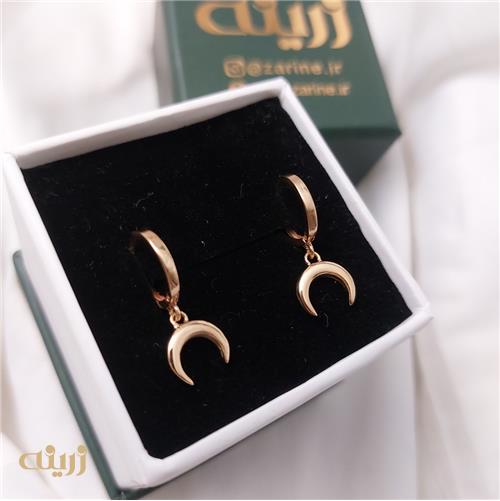 گوشواره طلا روکو ماه