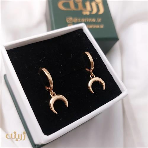 گوشواره طلا روکو ماه