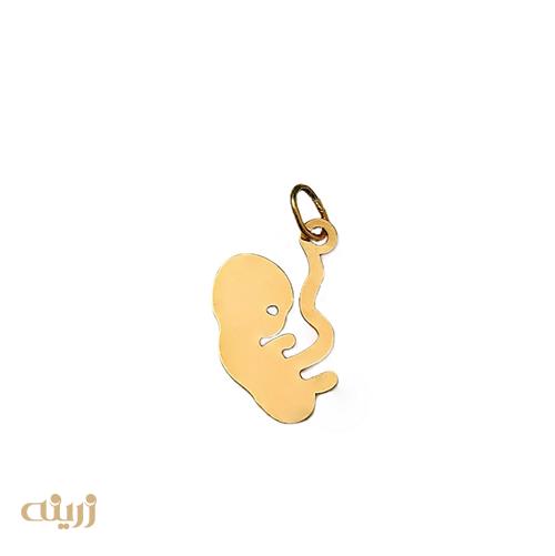 آویز طلا جنین