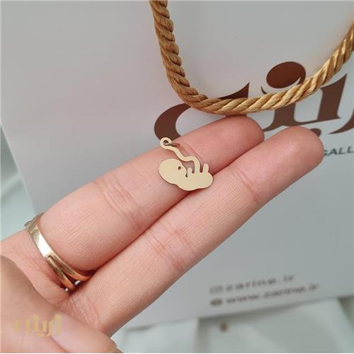 آویز طلا جنین