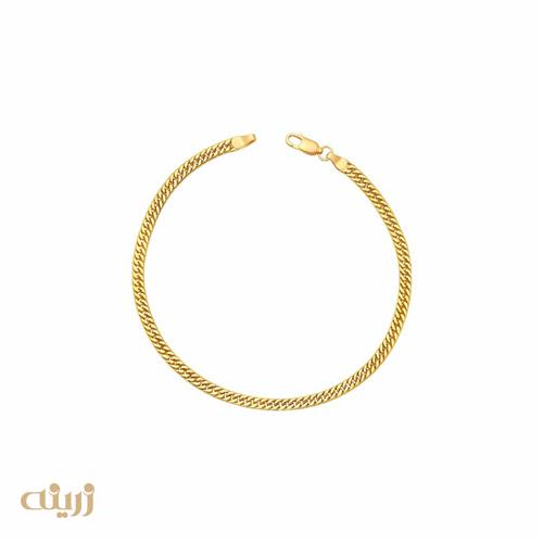 دستبند طلا طرح کارتیه ژاپنی تراش 
