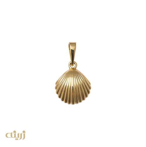 آویز طلا صدف گوش ماهی 