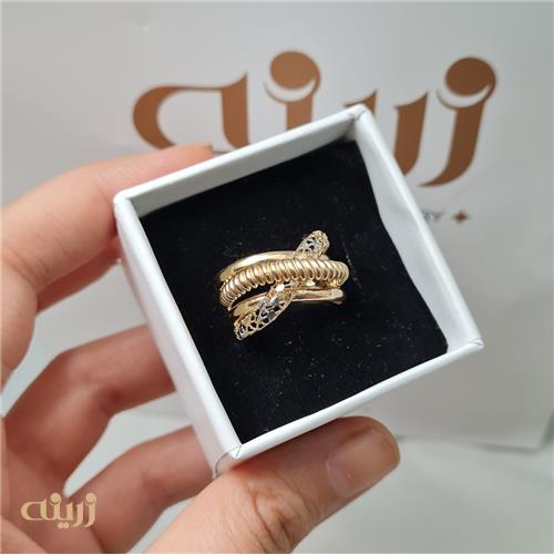 انگشتر طلا  از کالکشن فیوژن 
