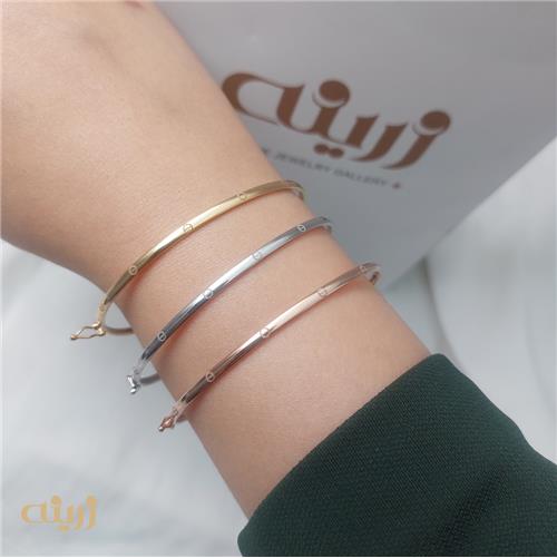 دستبند طلا النگویی کارتیه لاو سبک