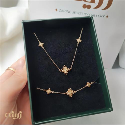 نیم ست طلا روبرتو کوین 
