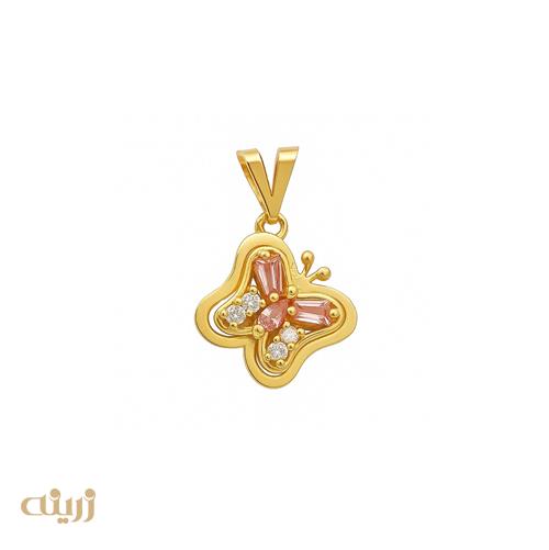 آویز طلا پروانه کادویی