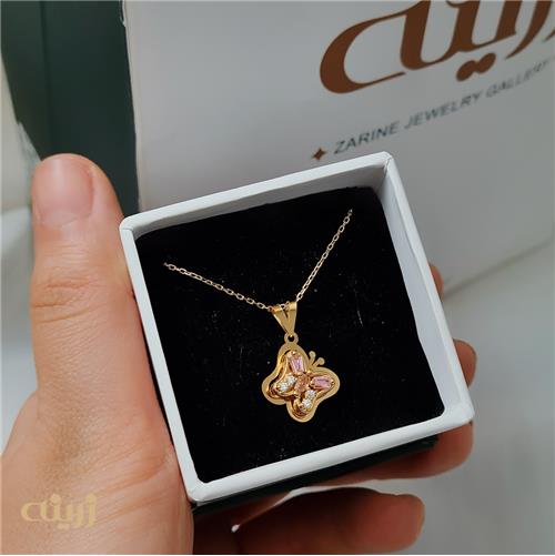 آویز طلا پروانه کادویی