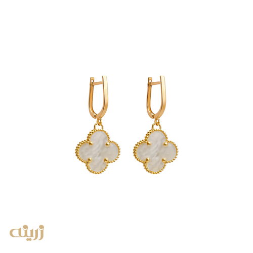 گوشواره طلا کلیپسی ونکلیف 