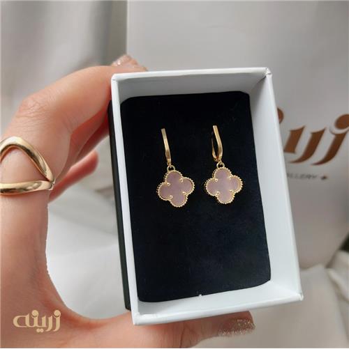 گوشواره طلا کلیپسی ونکلیف 