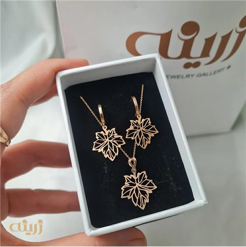 نیمست طلا برگ چنار 