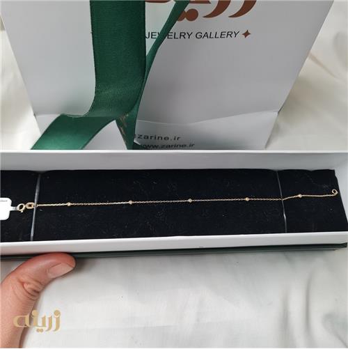 دستبند طلا گوی البرنادو تراش 