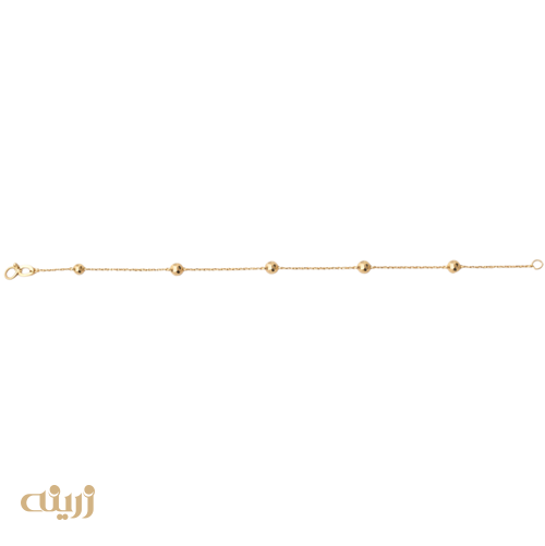 دستبند طلا گوی البرنادو تراش 