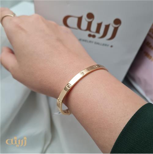 دستبند النگویی طلا کارتیه لاو