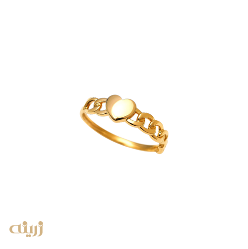 انگشتر طلا مینیمال کارتیه قلب