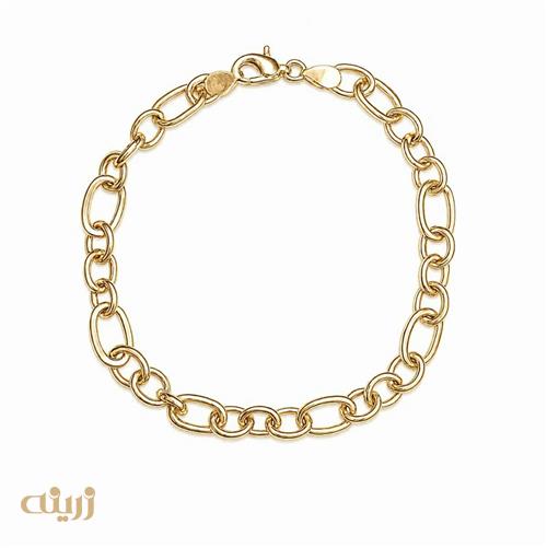 دستبند طلا طرح شنل 3