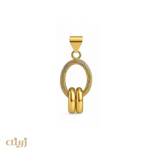 آویز طلا رولو کبریتی