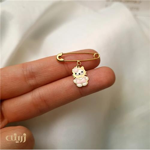 سنجاق سینه کودک طلا کد BB0010