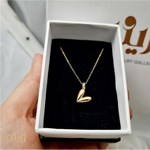 آویز طلا قلب بادکنکی کد N0556