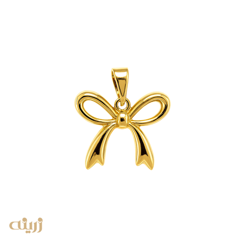 آویز طلا پاپیون مینیمال