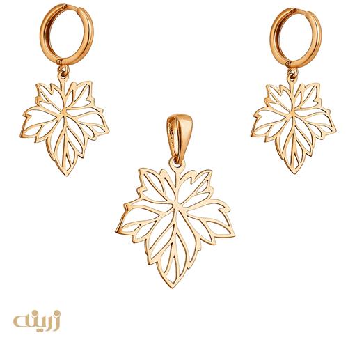 نیمست طلا برگ چنار 