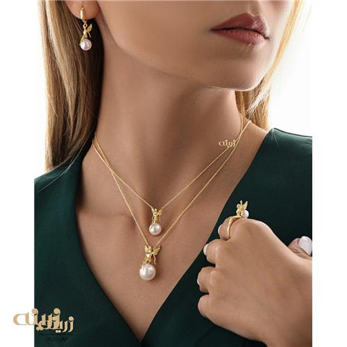 گوشواره طلا فرشته نگهبان کد E0133