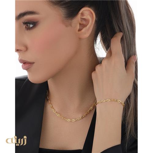 زنجیر طلا طرح هرمس سوپر لایت 