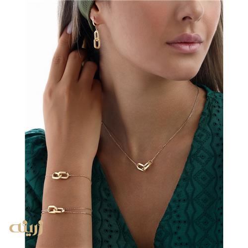 نیم ست طرح هرمس با زنجیر فلامینگو