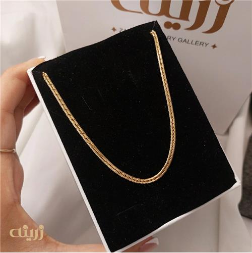 زنجیر طلا طرح کارتیه ژاپنی 