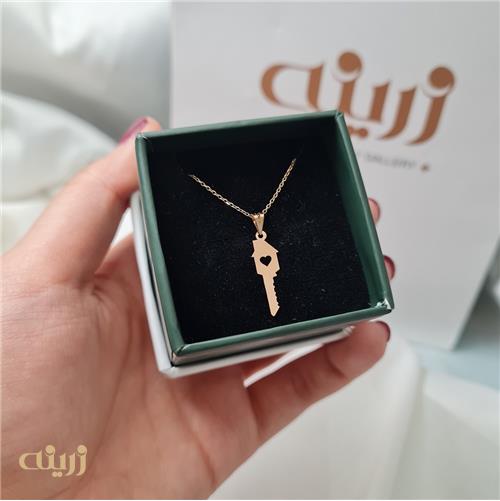 آویز طلا کلید خیلی سبک