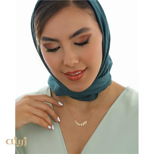 گردنبند طلا برگ زیتون