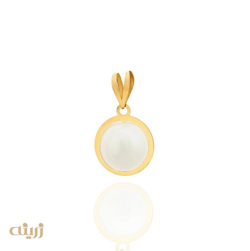 آویز طلا مروارید کادویی (شل)