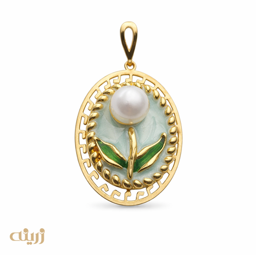 آویز طلا پینترستی رزین شده کادویی