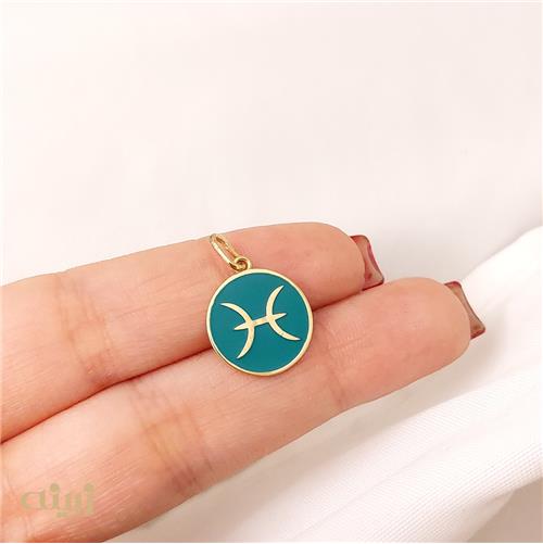 آویز طلا طرح رایزینگ 