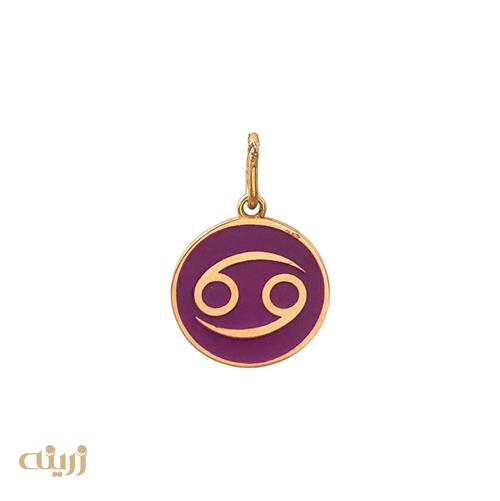 آویز طلا طرح رایزینگ 
