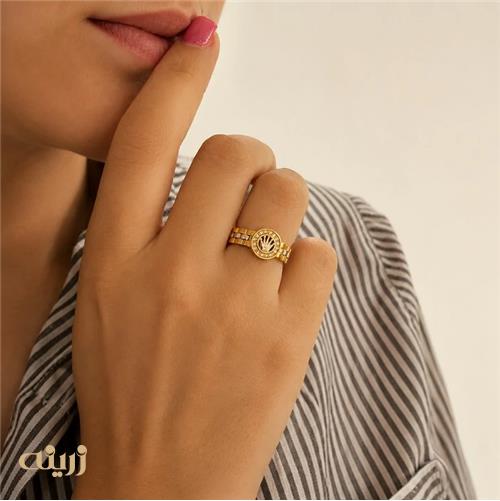 انگشتر طلا رولکس مینیمال