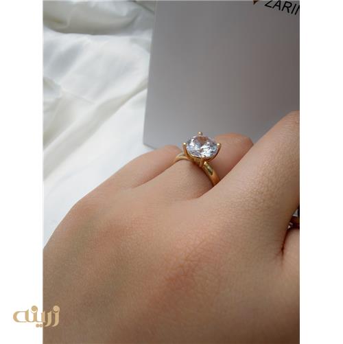 انگشتر تک نگین تراش برلیان