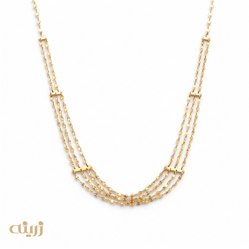 گردنبند طلا پولکی استلارا