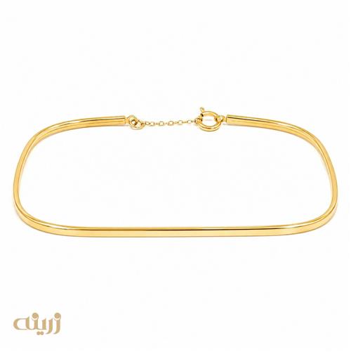 دستبند النگویی طلا آینه ای تلویزیونی  سبک کد B0279