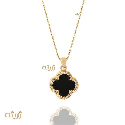 آویز طلا ونکلیف دورو لوکس کد N0152