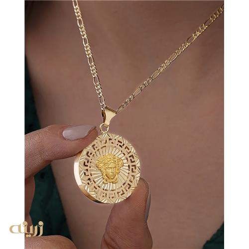 آویز طلا طرح ورساچه